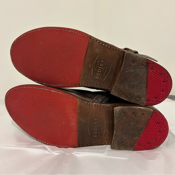 BED STU Becca Lux Leather Ankle Boots - Picture 4 of 15